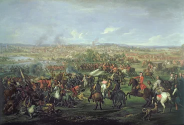 Die Schlacht von Blenheim am 13. August 1704, ca. 1743